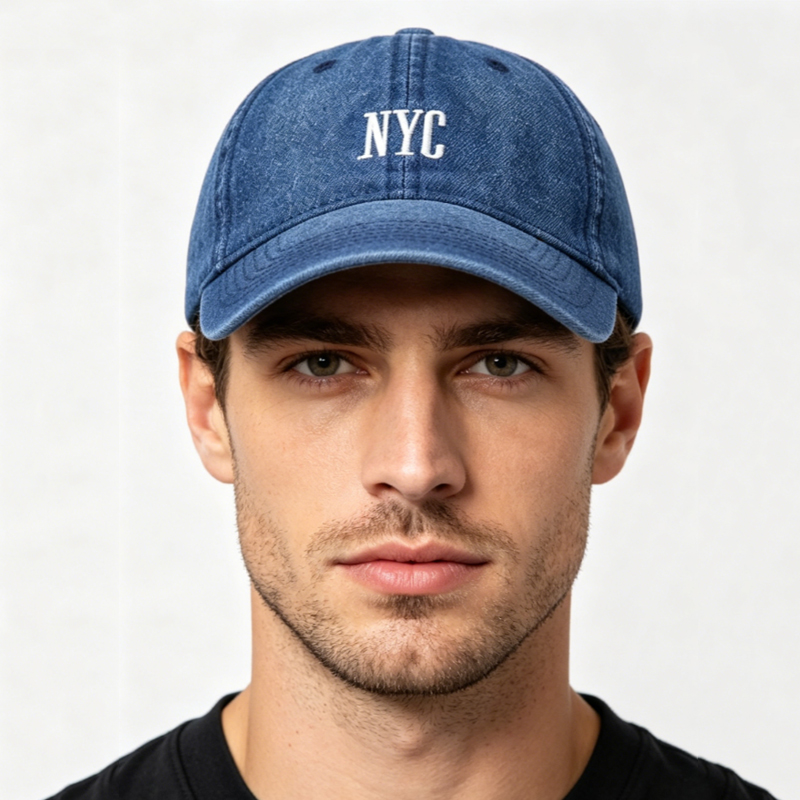 Classic Retro Denim Baseball C - Embroidery Nyc review and price