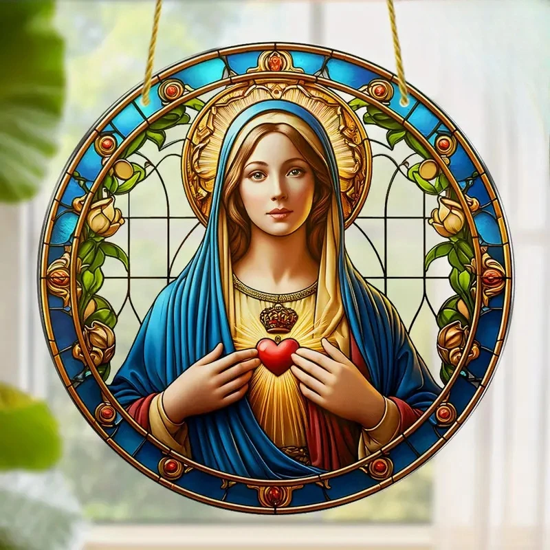 Christian Religion Mary Suncat - Embroidery Garden review and price