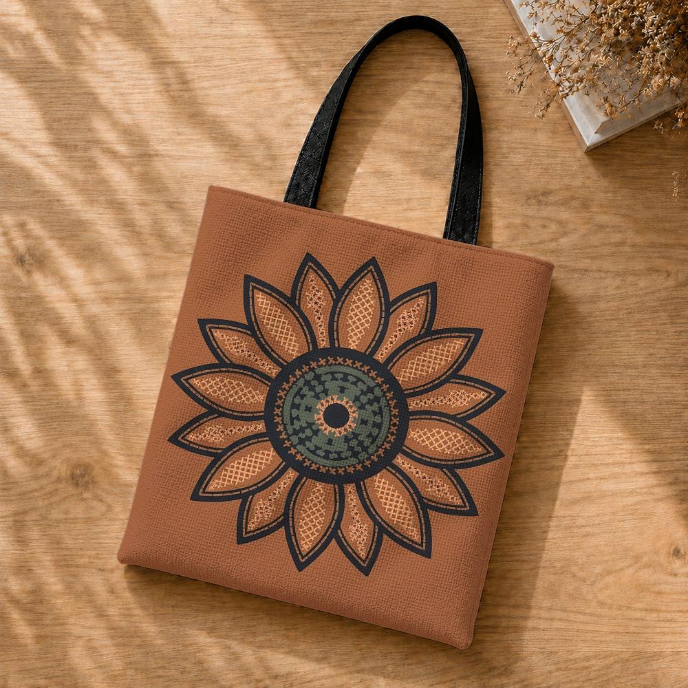 Retro floral embroidery effect - Embroidery Effect Canva review and price