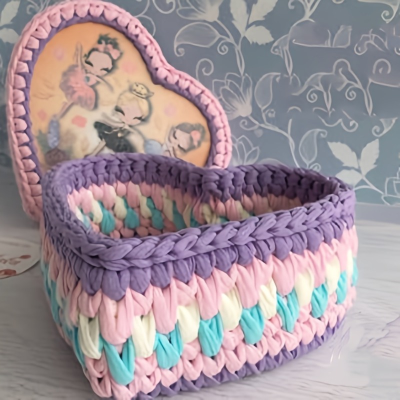 3pcs Heart-Shaped Crochet Bask - Embroidery Hoop review and price