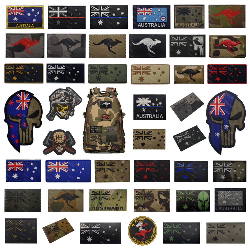 Hot Selling Australian Flag PV - Embroidery Australia review and price