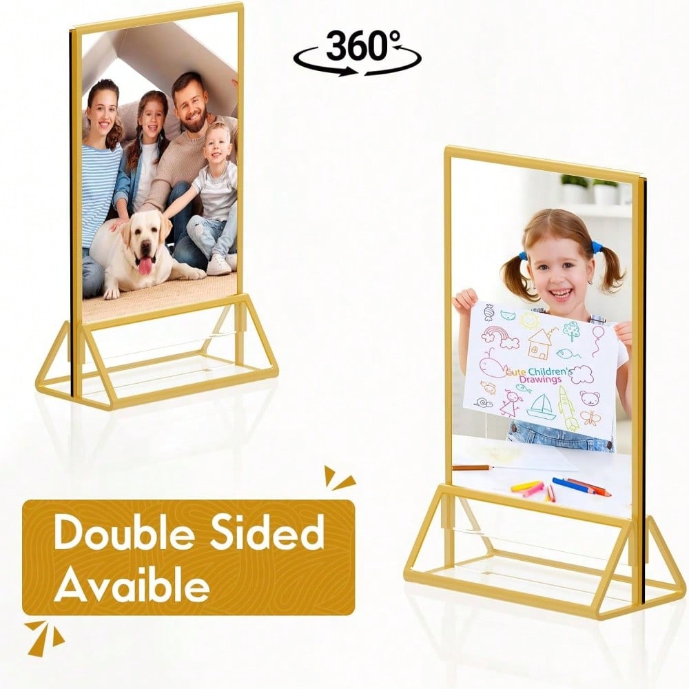 Pack of 6 6x8 Gold Picture Fra - Embroidery Studio review and price