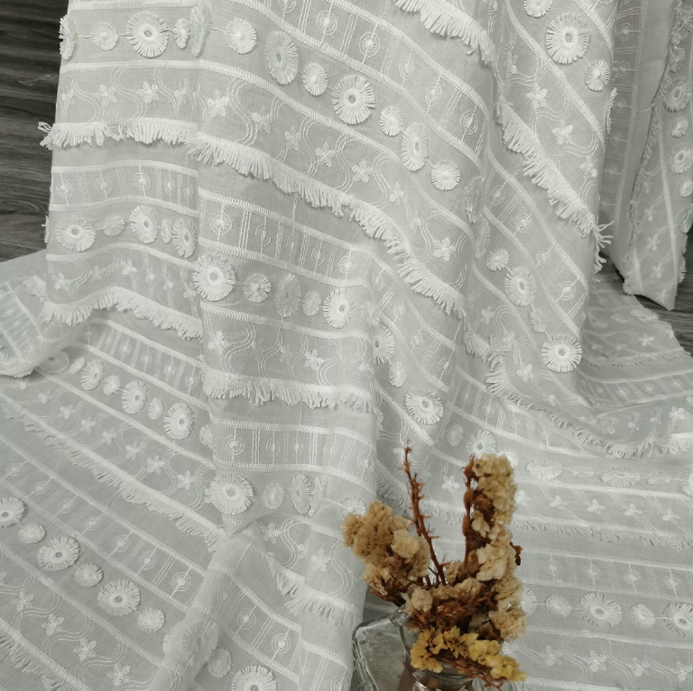 Latest all-cotton 3D floral ta - Embroidery Design 3D review and price