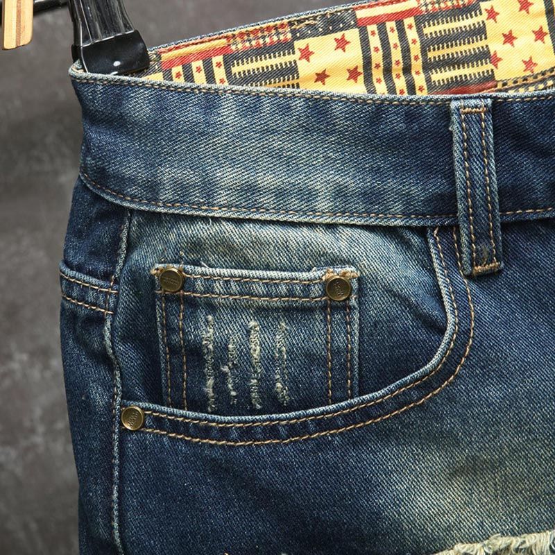 New European and American styl - Embroidery Jeans review and price