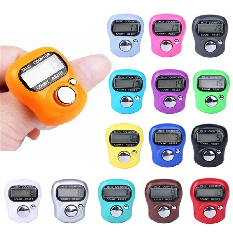 2PCS Mini Electronic Finger Co - Stitch Marker Ring review and price