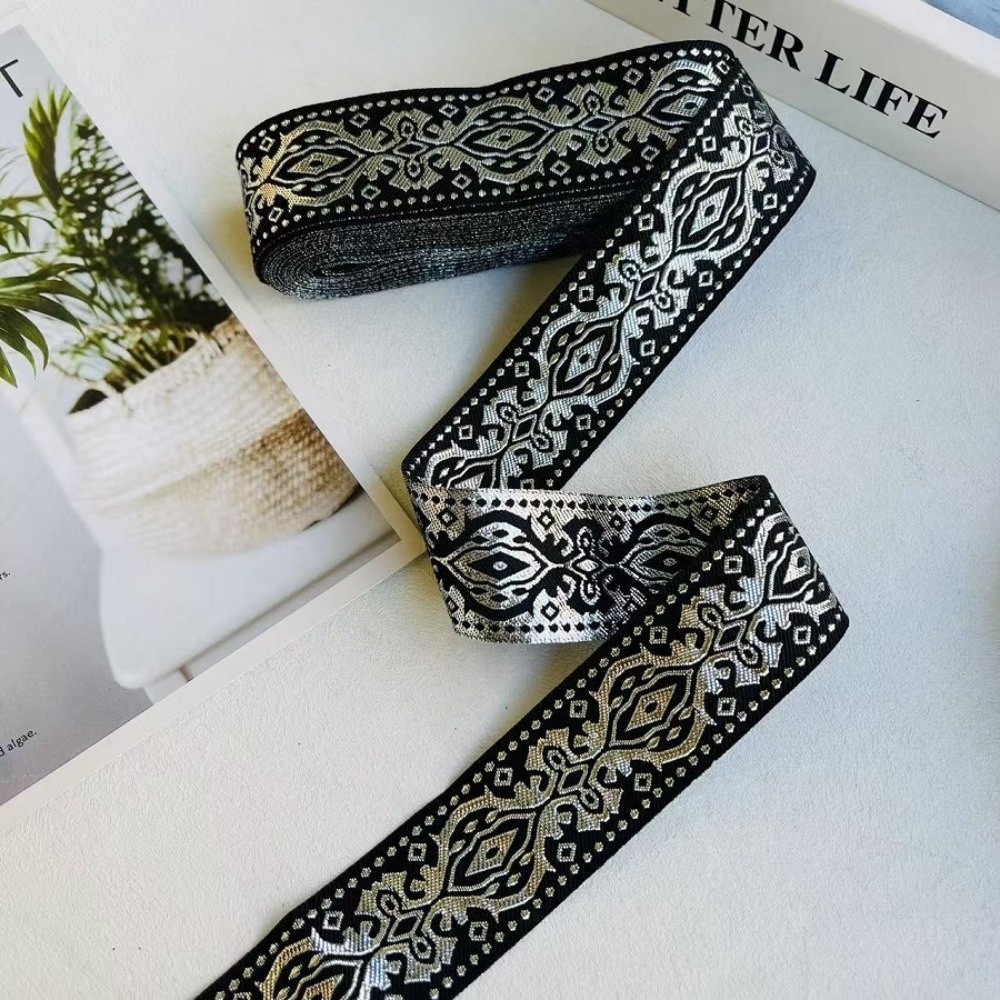 Silver Glitter Embroidery Ribb - Embroidery Ribbon review and price