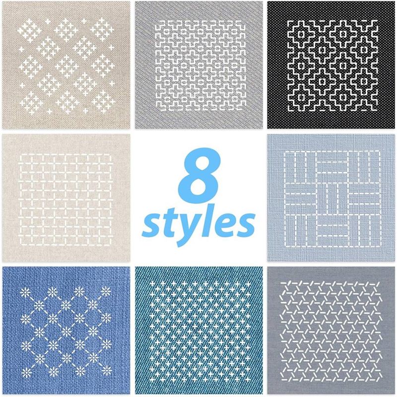 A96K-Geometric Pattern Embroid - Embroidery X Pattern review and price