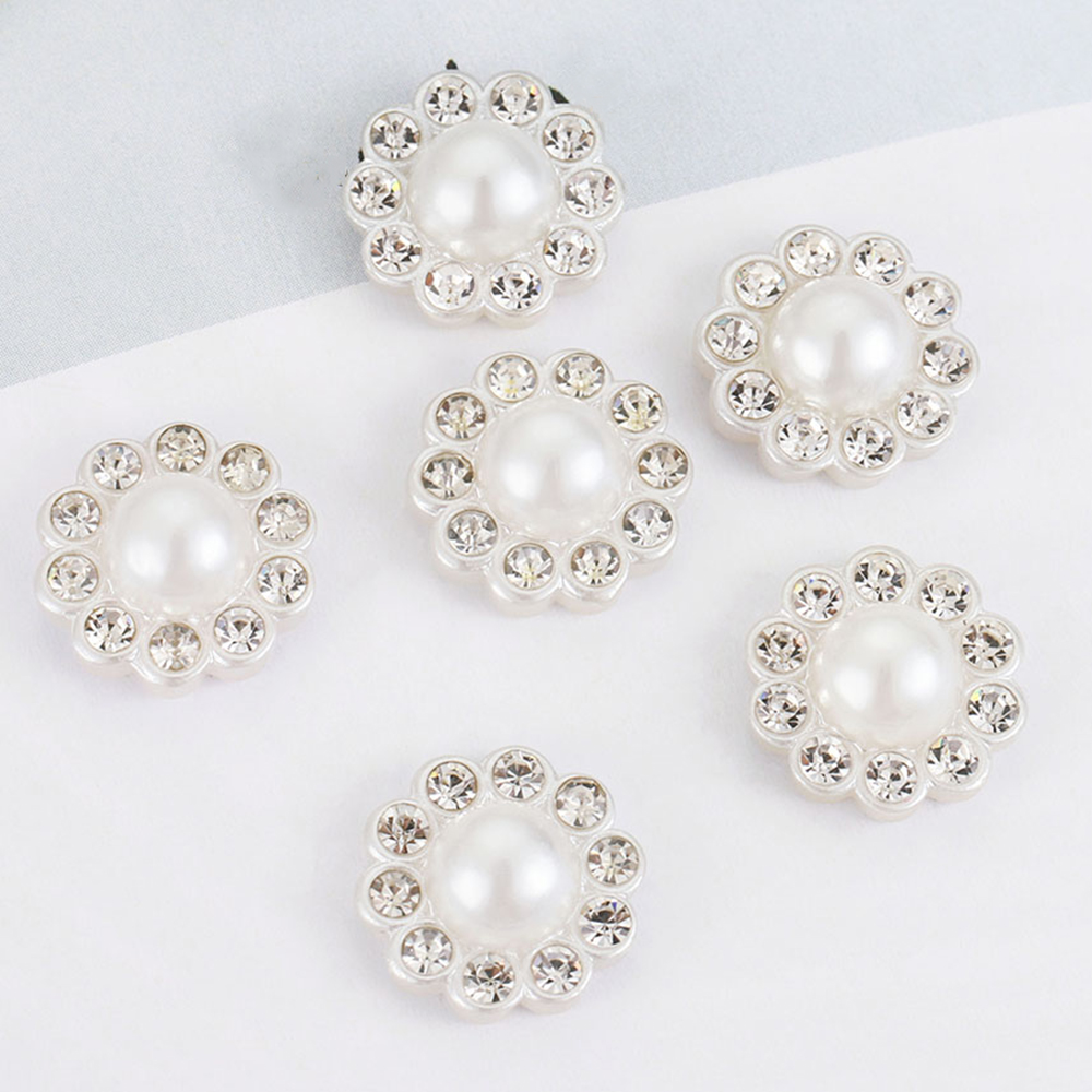 50pcs White Flat Imitation Pea - Embroidery Simple review and price