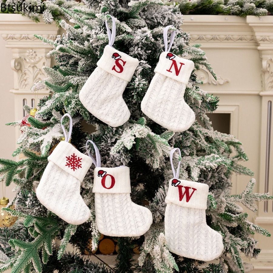 Christmas Letter Embroidery Kn - Embroidery Xmas Ornaments review and price