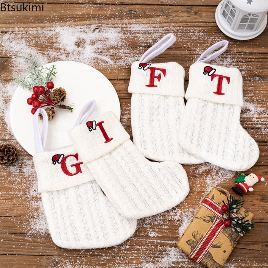 Christmas Letter Embroidery Kn - Embroidery Xmas Ornaments review and price