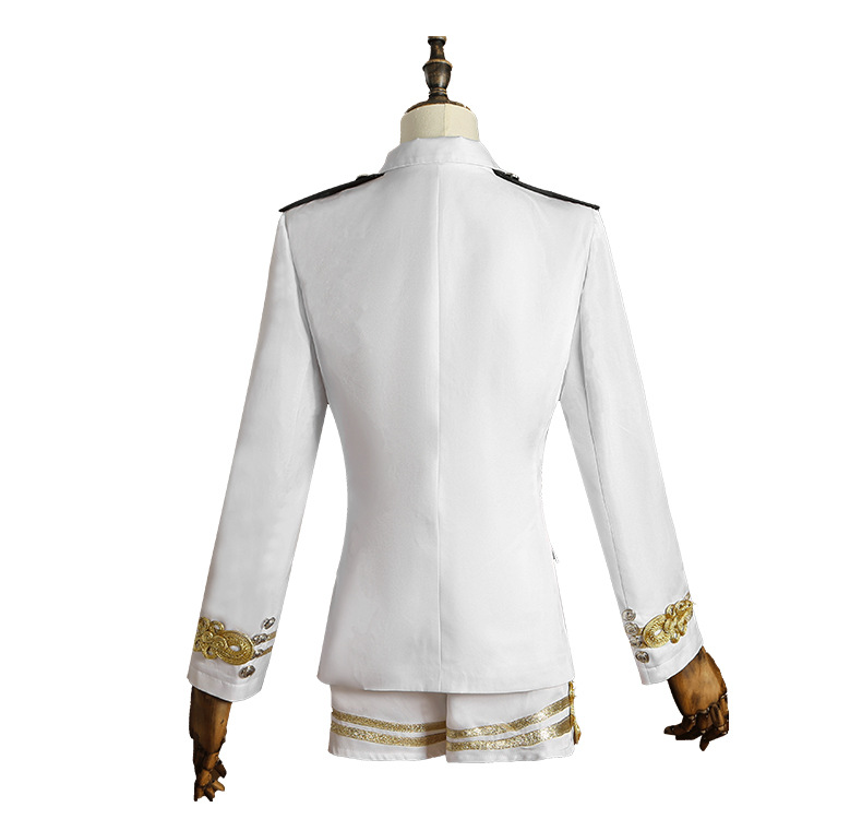 Women Black White Sailor Capta - Embroidery Uniform review and price